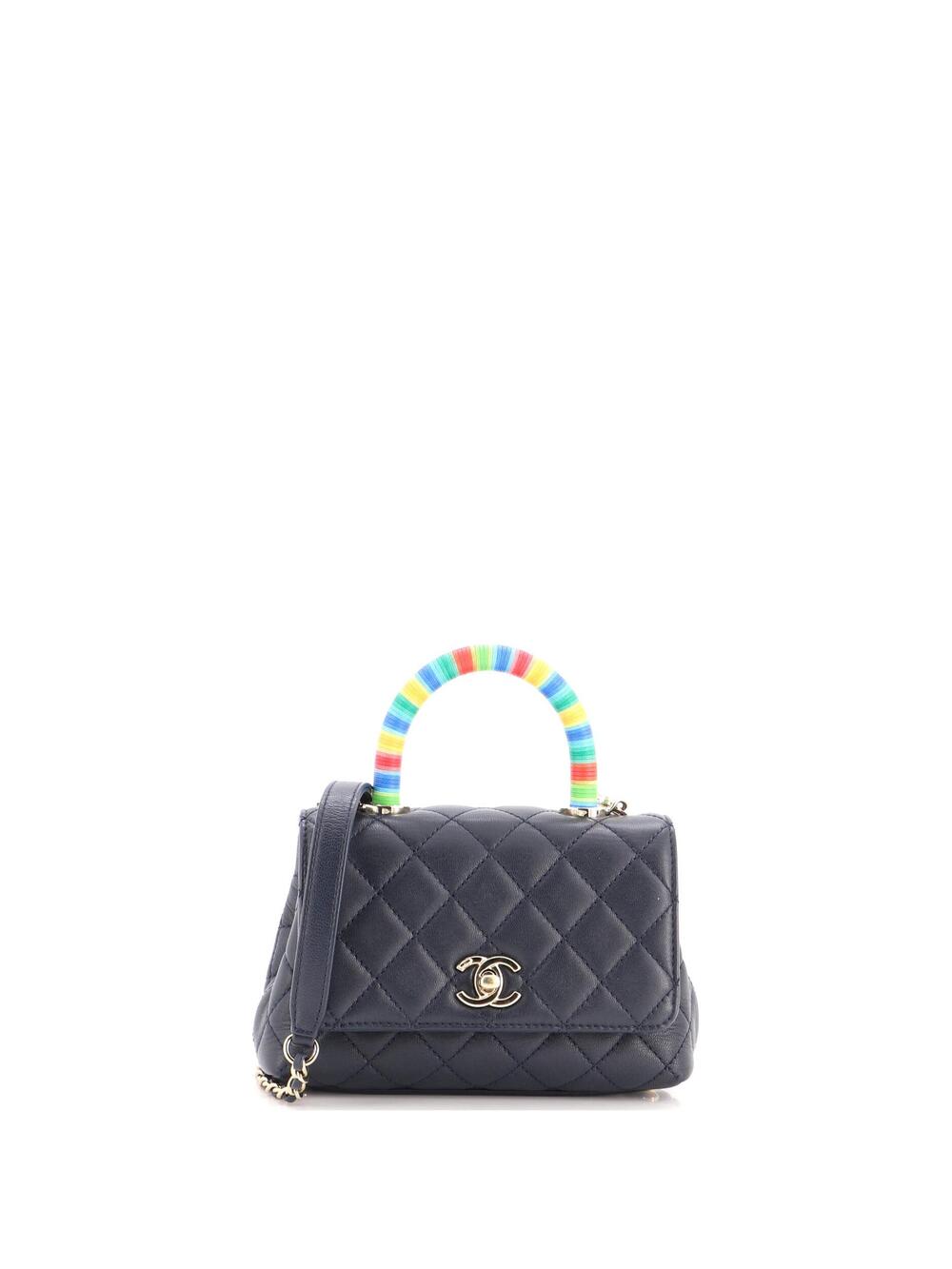 Chanel Coco Top Handle Bag Quilted #339373C48B
